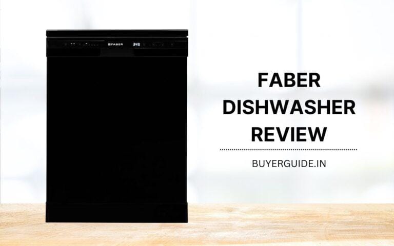 Faber dishwasher review