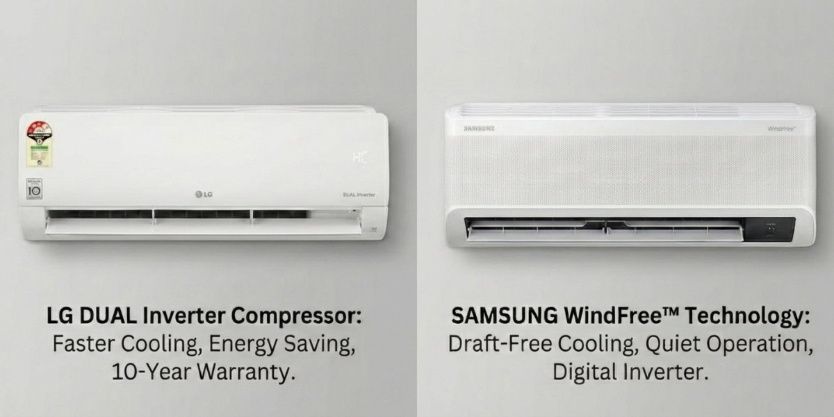 Lg Vs Samsung AC